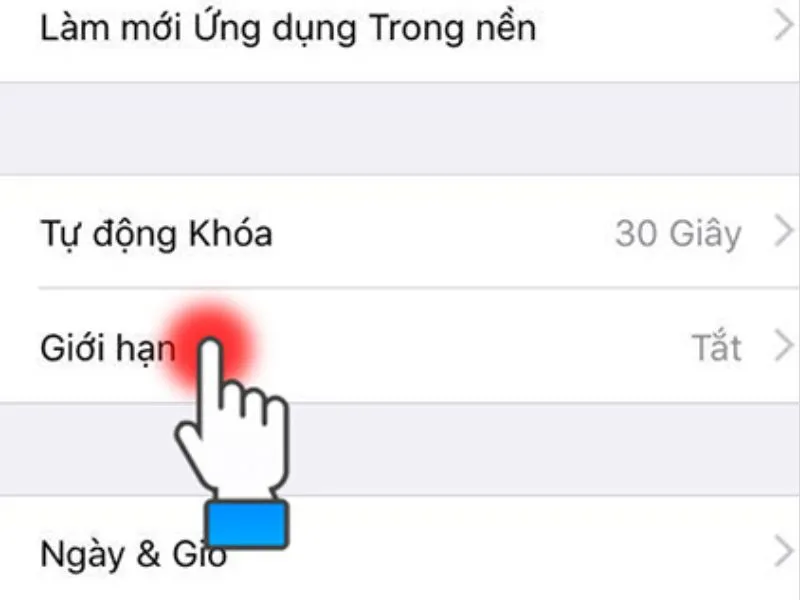 Cách khoá ứng dụng ảnh trên iphone