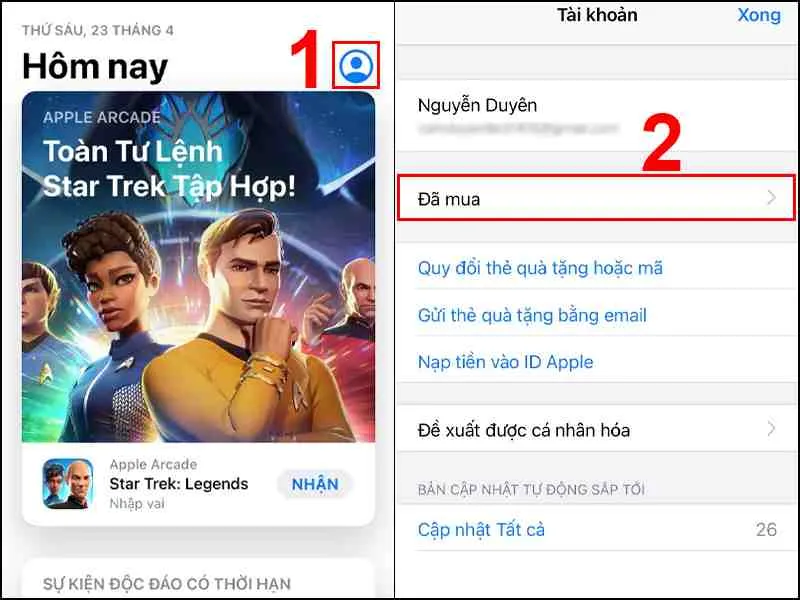 Cách khôi phục ứng dụng đã xóa trên iphone nhanh chóng