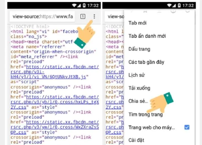 xem ai vào facebook của mình nhiều nhất trên android