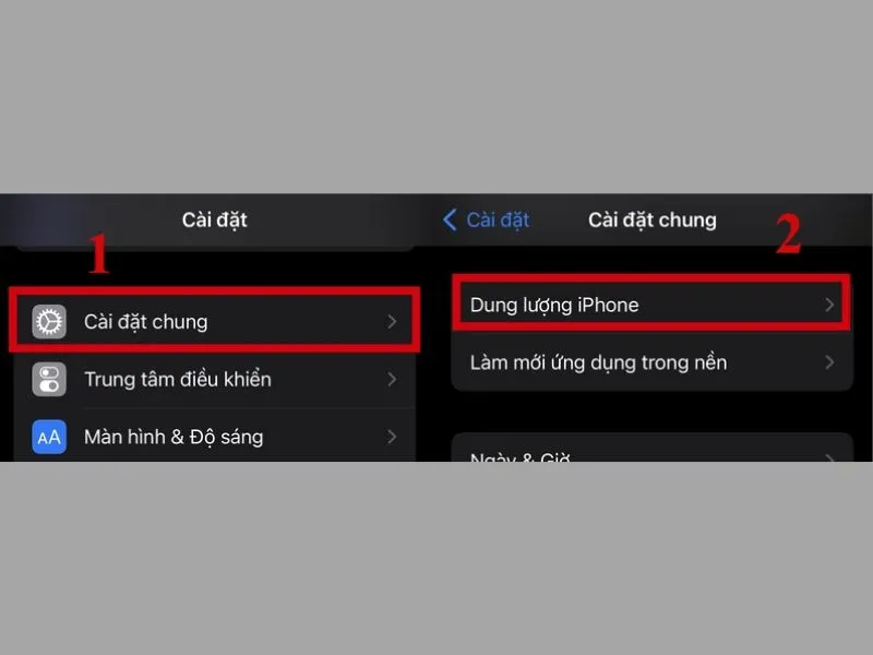 Cách kiểm tra dung lượng điện thoại iPhone nhanh chóng, đơn giản