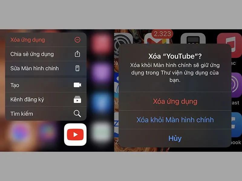 Gỡ ứng dụng không cần thiết trên iPhone của bạn