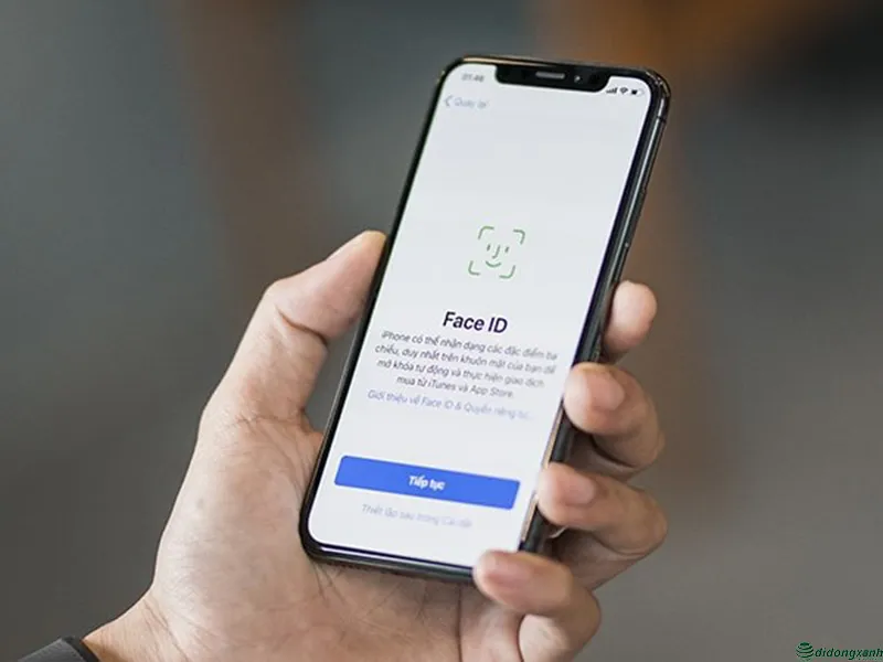 Kiểm tra Face ID khi dùng Cách kiểm tra iPhone cũ