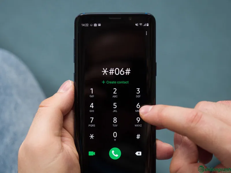 Kiểm tra IMEI của máy 