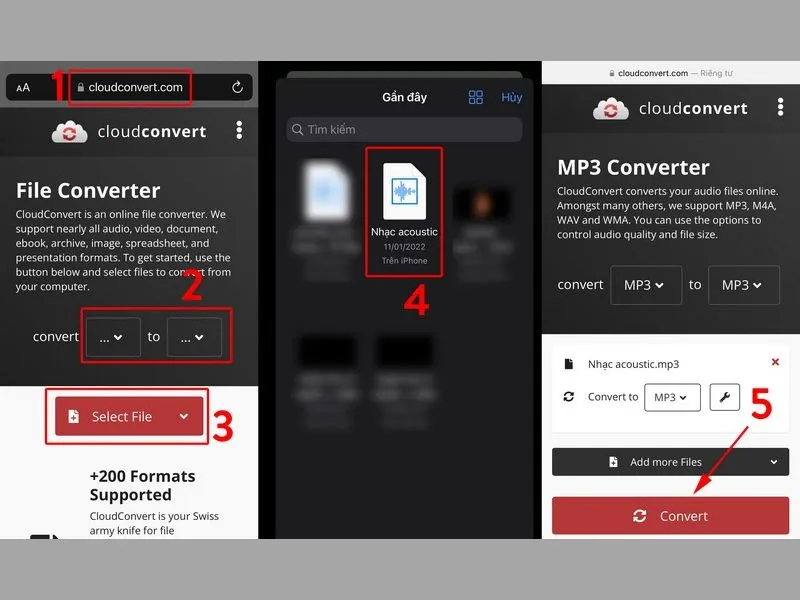 Cách lấy nhạc Tiktok làm báo thức: Convert video nhạc sang dạng audio MP3