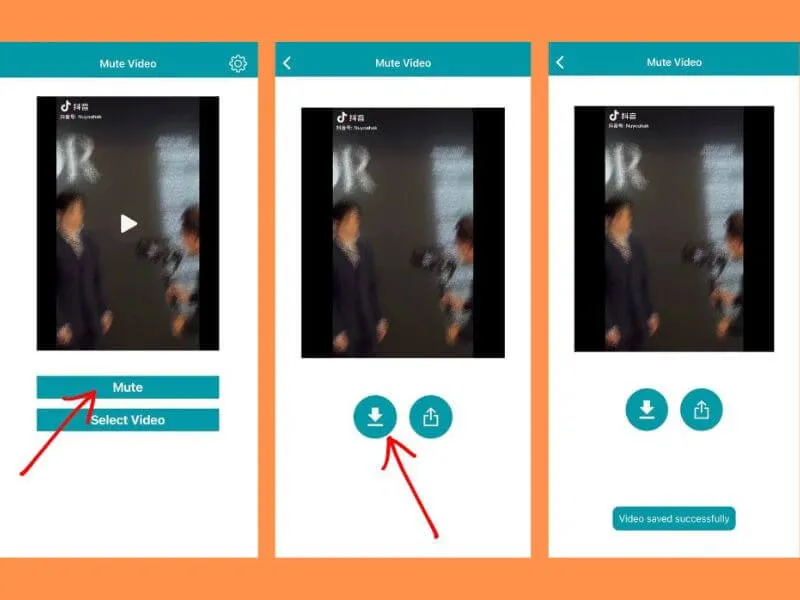 Cách lọc tạp âm video trên iPhone mute video