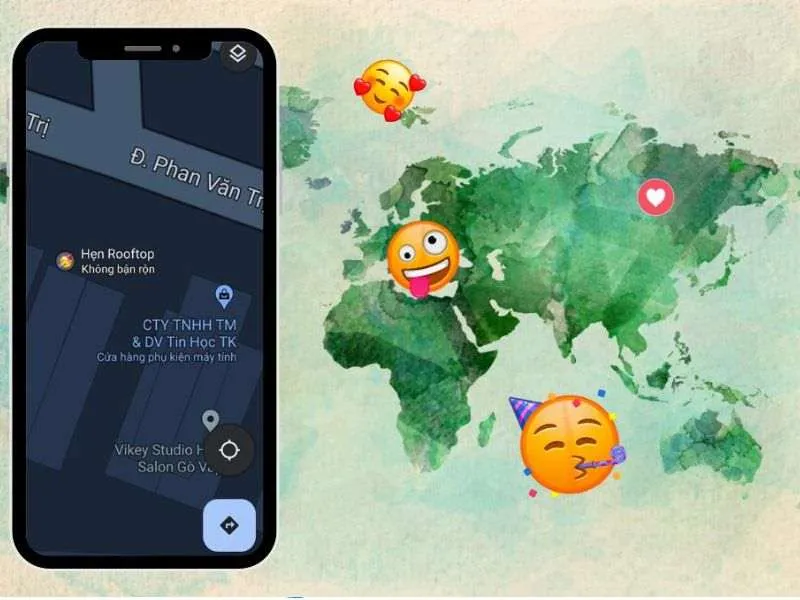 Hướng dẫn cách lưu địa điểm bằng Emoji trên Google Maps