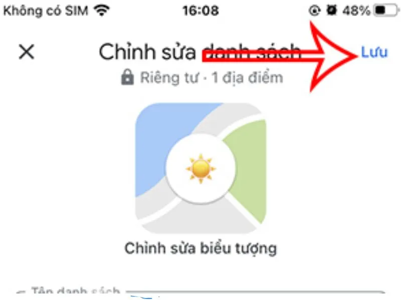 Thay đổi biểu tượng cảm xúc mới thay cho Emoji cũ hoặc vừa mới lưu xong