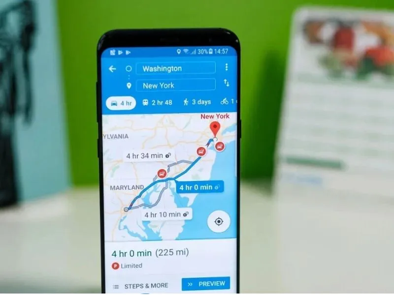 Emoji trên google maps