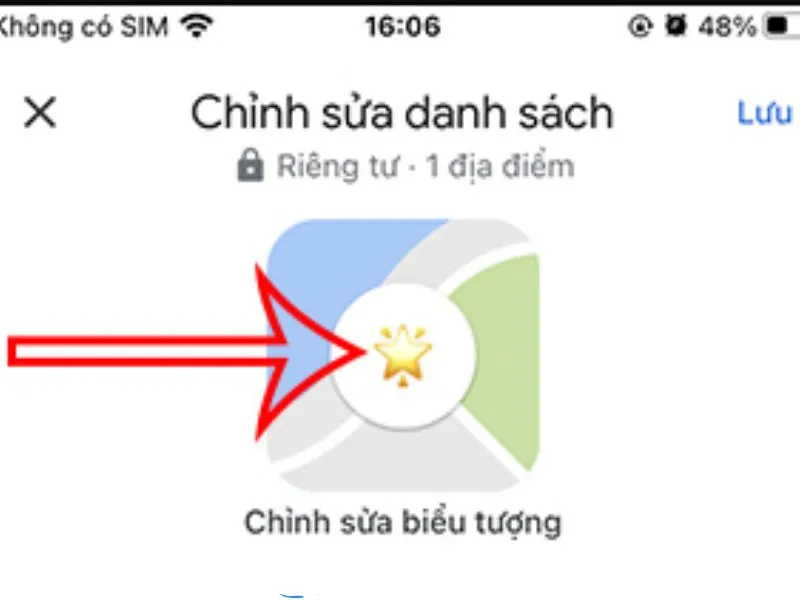 Chọn biểu tượng emoji cần thay thế