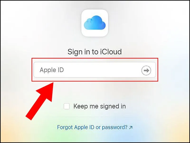 Cách mở khóa iPhone khi quên mật mã - Đăng nhập trên iCloud