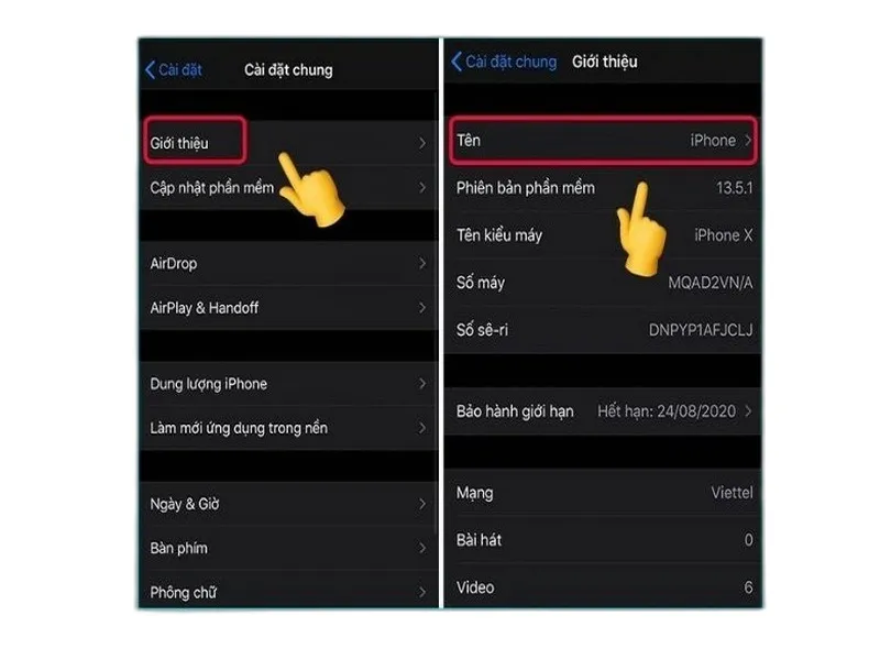 Đổi tên cho wifi trên iPhone