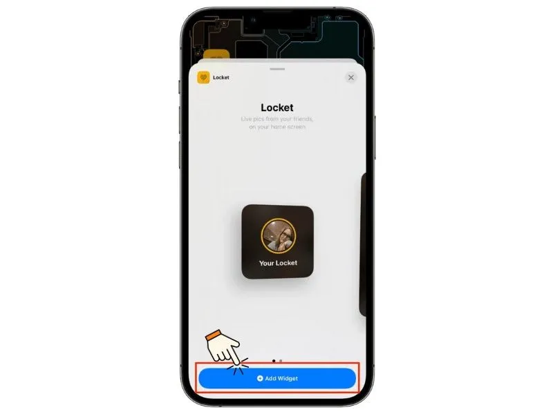 Thêm ứng dụng Locket - Cách quay Video trên Locket