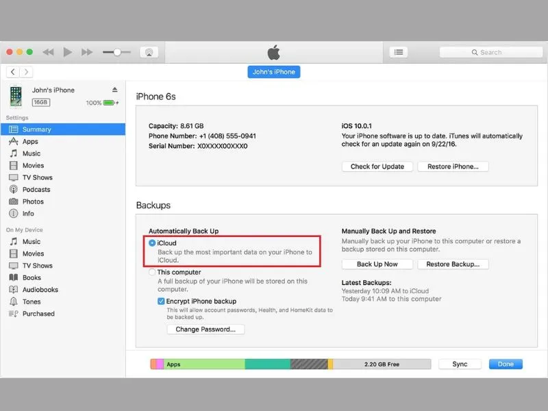 cách sao chép dữ liệu từ iPhone sang iPhone