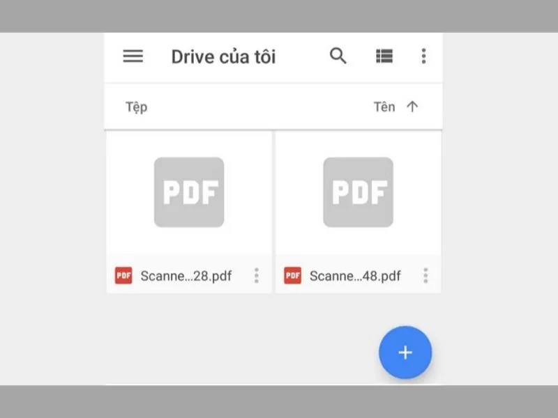 Lưu file PDF vừa mới tạo thành