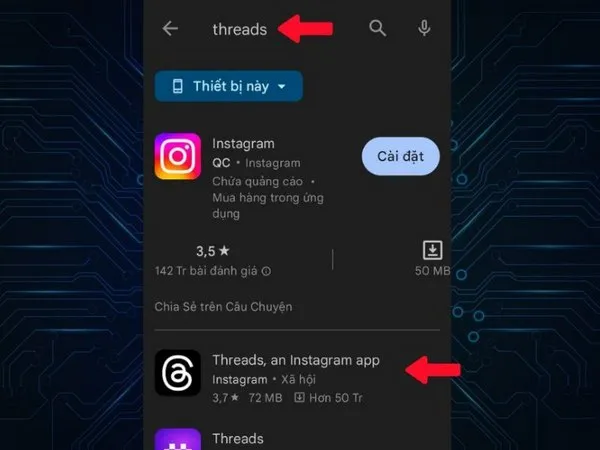 Tải ứng dụng về máy