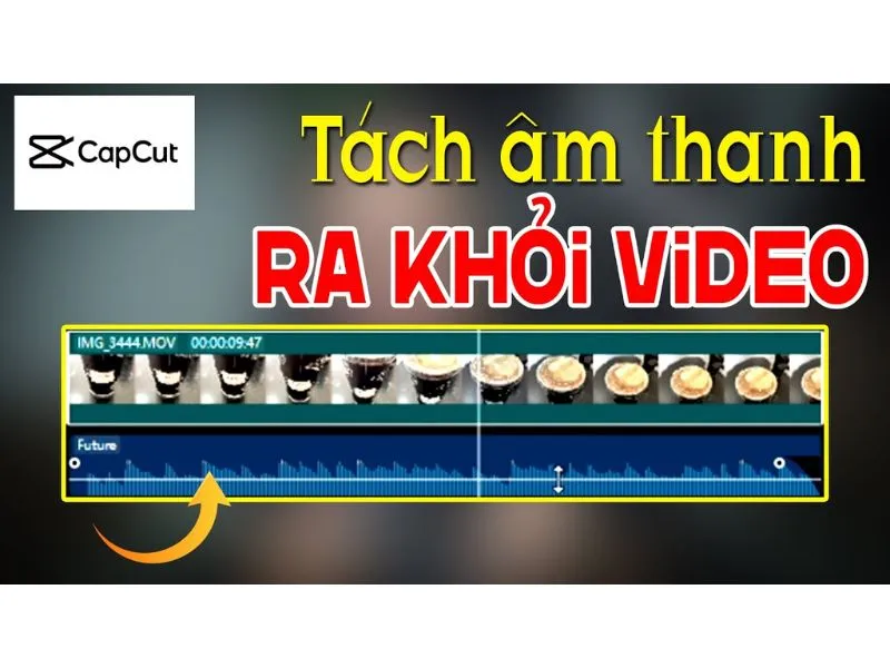 Cách tách âm thanh ra khỏi video trên capcut dễ dàng