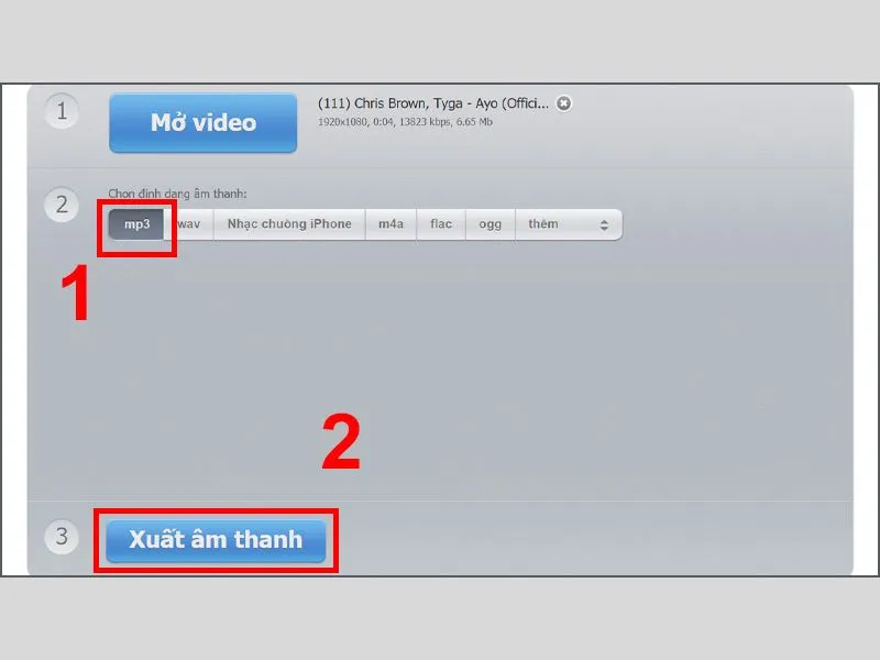Cách tách nhạc ra khỏi video trên máy tính đơn giản