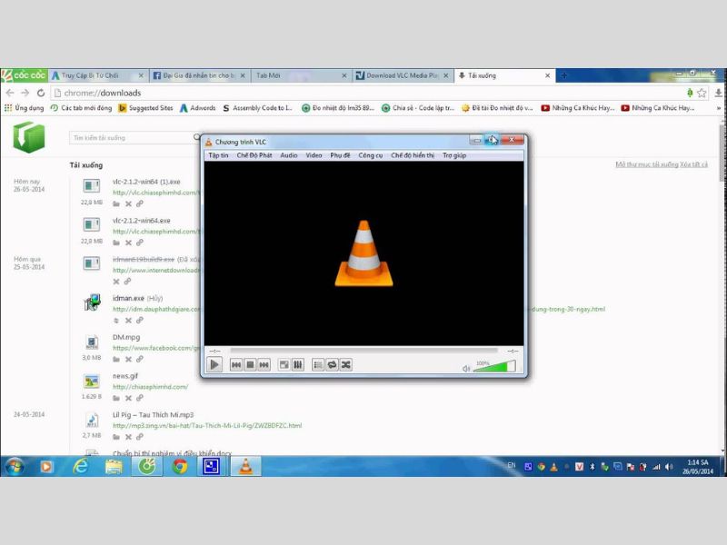 dung VLC Media Player de tach nhac ra khoi video