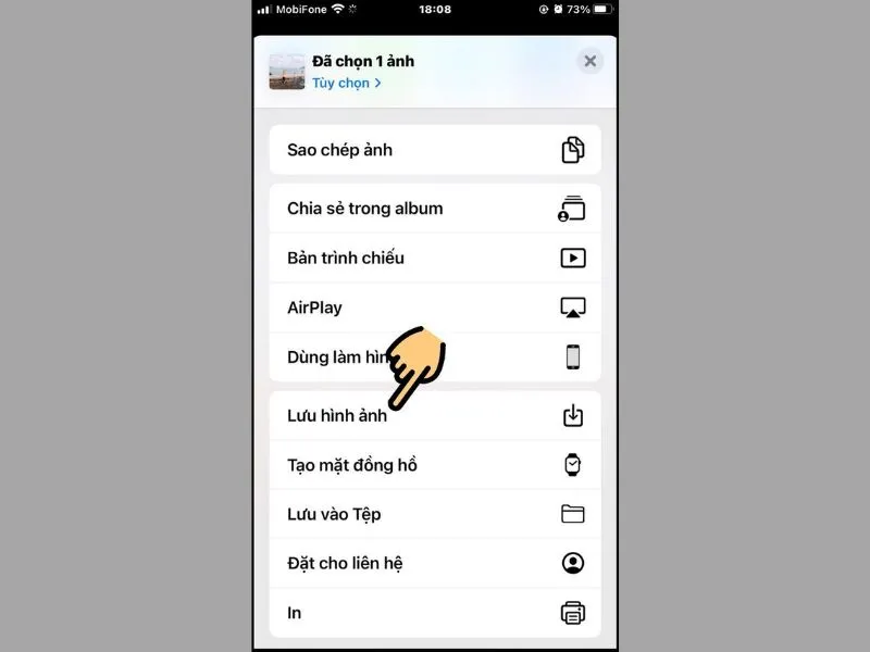 Bước 4 tải ảnh từ iCloud về iPhone bằng Album chia sẻ
