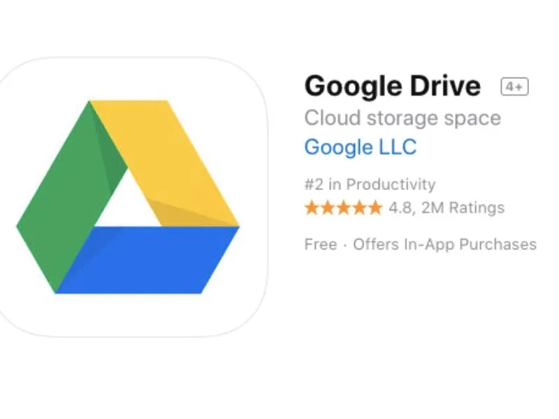 huong dan cach tai file tu google drive ve iphone