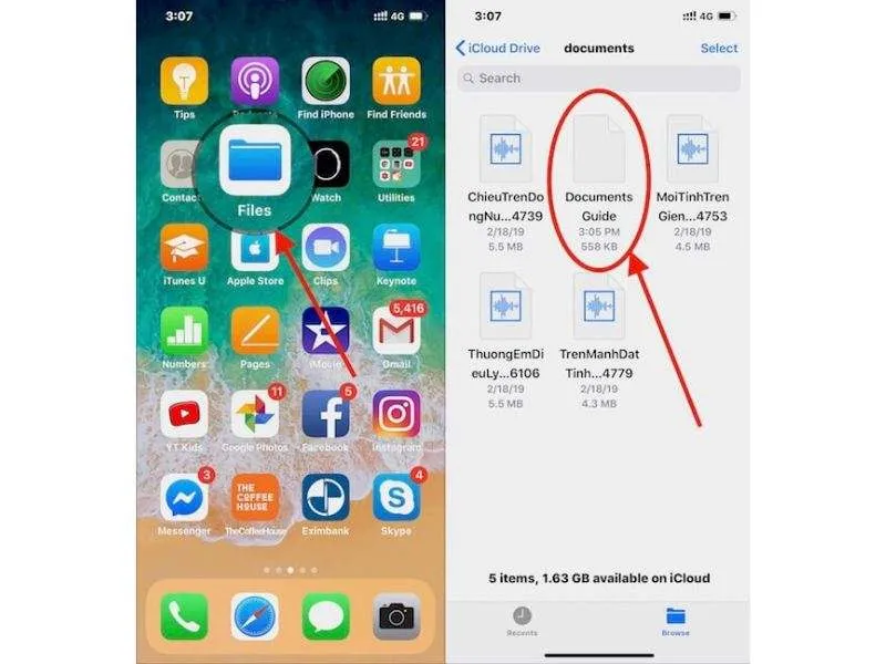cach tai file tu google drive ve iphone don gian