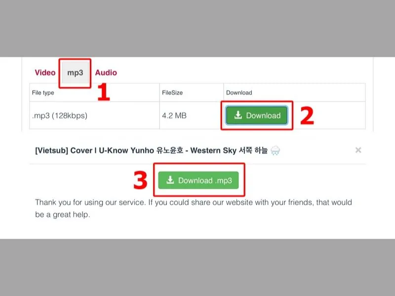 Hướng dẫn tải nhạc trên Youtube về iPhone với y2mate