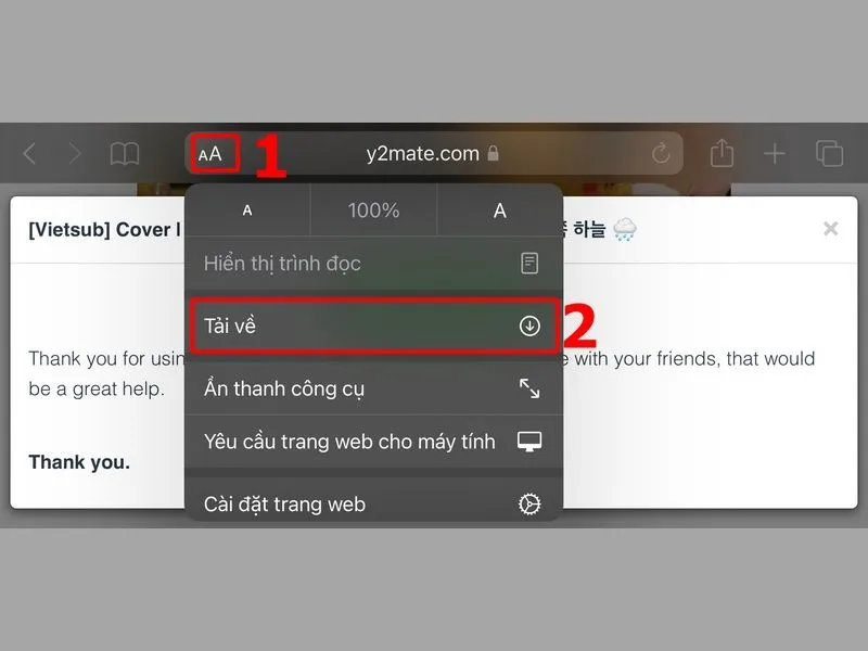 Truy cập File âm thanh bạn đã tải về từ Youtube