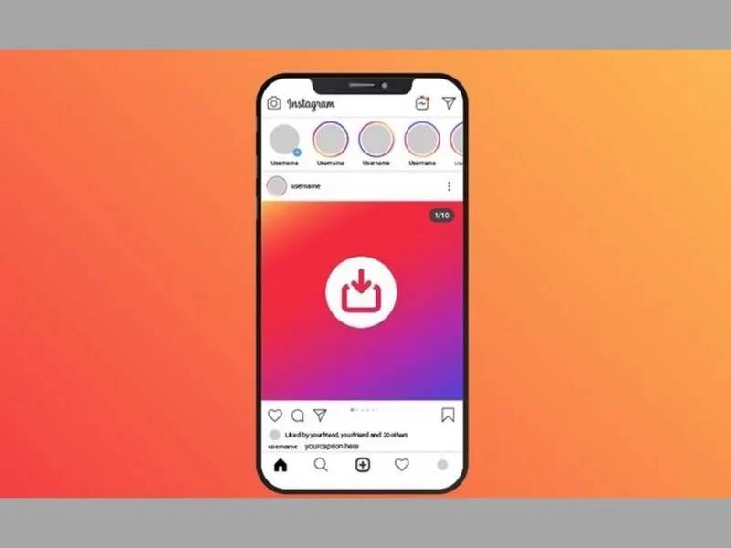 Cách tải Story trên Instagram về iPhone rất khác nhau