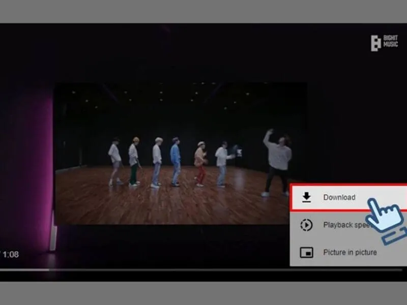 luu video bilibili ve may tinh