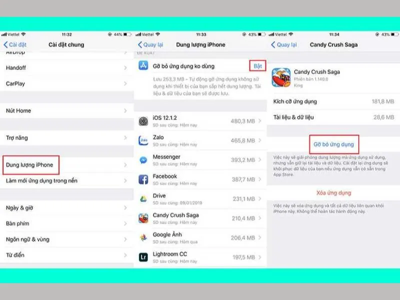 10 cách tăng dung lượng iphone không phải ai cũng biết