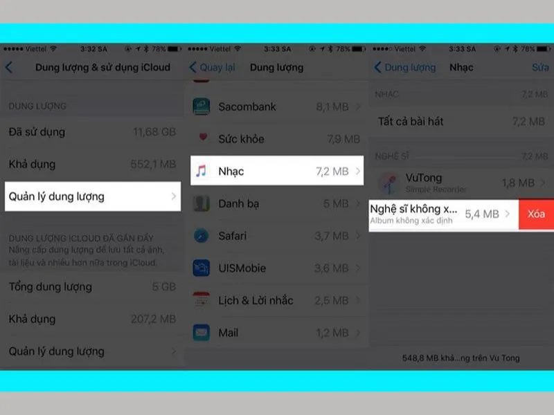 Tăng dung lượng cho điện thoại bằng cách xóa tin nhắn văn bản cũ