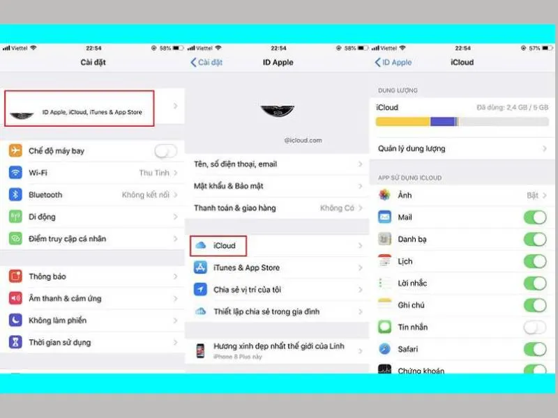 Nên lưu trữ đám mây để tăng dung lượng cho iphone