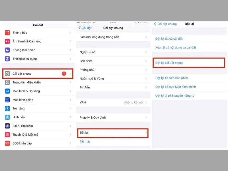 Thiết lập lại cài đặt mạng cũng là một cách tăng tốc độ wifi 