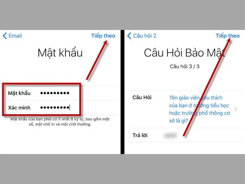 Cách tạo iCloud cho iPhone 7 Plus