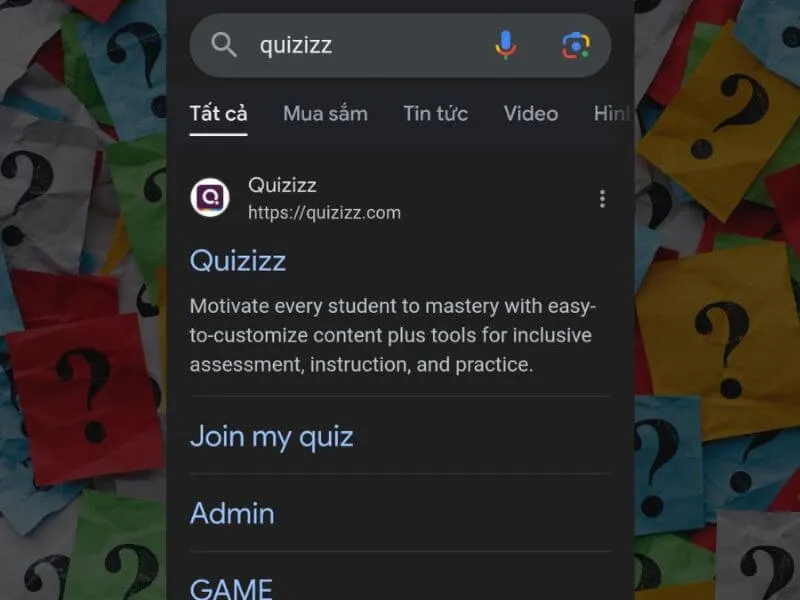 Cách tạo Quizizz trên điện thoại đơn giản