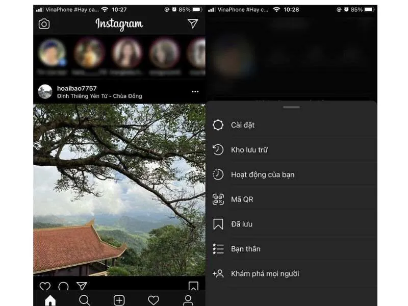 Cách tạo và lấy mã QR Instagram bằng Thẻ Profile