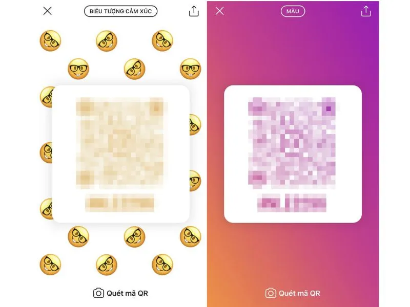 Cách tạo và lấy mã QR Instagram - Nhấn nút “Chia sẻ”