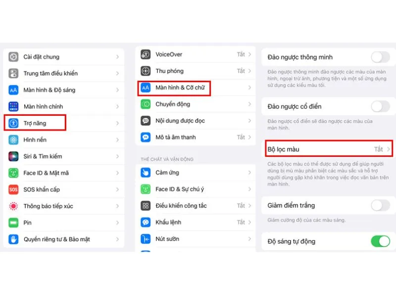 Tắt chế độ ánh sáng xanh trên iPhone nhanh
