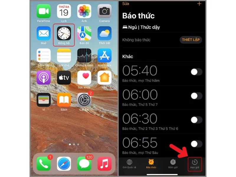 Cách tắt nhạc trên màn hình khoá iphone bằng cách hẹn giờ trước