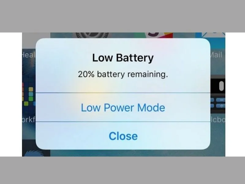 Xem cách tắt thông báo pin yếu trên iphone nhanh chóng