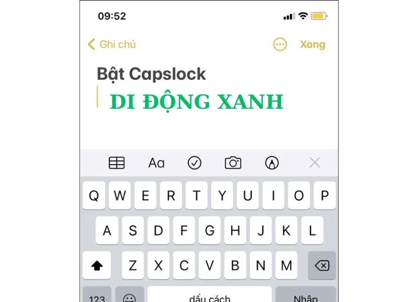 Cách tắt viết hoa trên bàn phím điện thoại iPhone dễ dàng