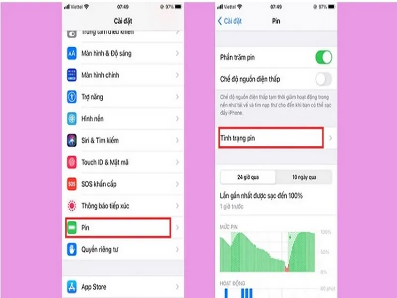 Kiểm tra dung lượng trước khi mua 