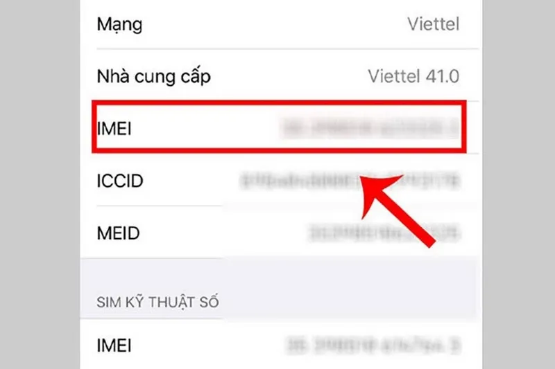 Cách test iPhone 11 pro bằng việc check IMEI
