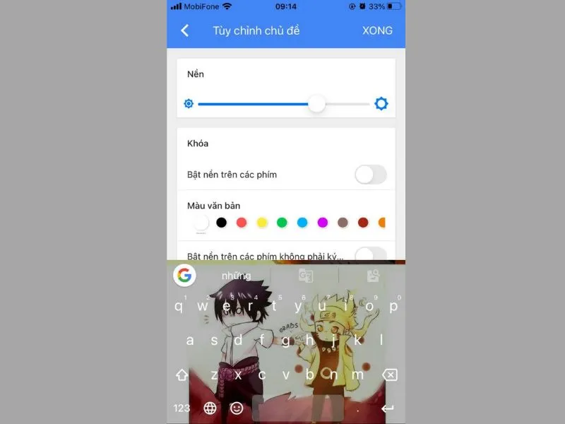 Cách thay đổi hình nền bàn phím iPhone và cách thiết lập