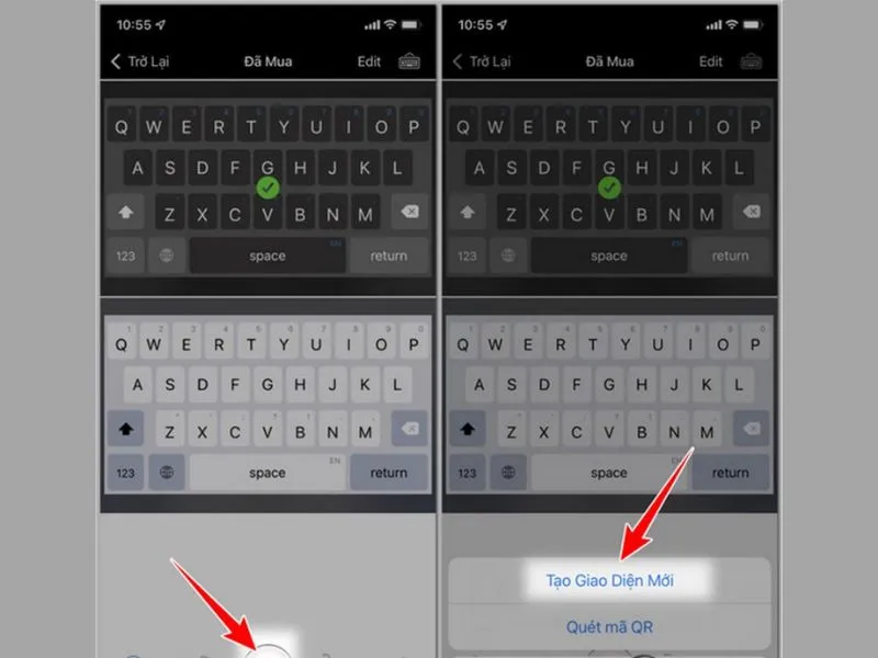 Cách thay đổi hình nền bàn phím iPhone tron tạo giao diện mới