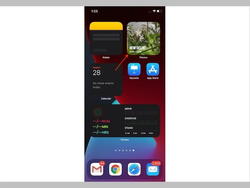 Cách thêm ảnh nổi bật trên iPhone