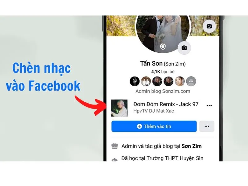 Mách bạn Cách thêm bài hát vào tiểu sử Facebook