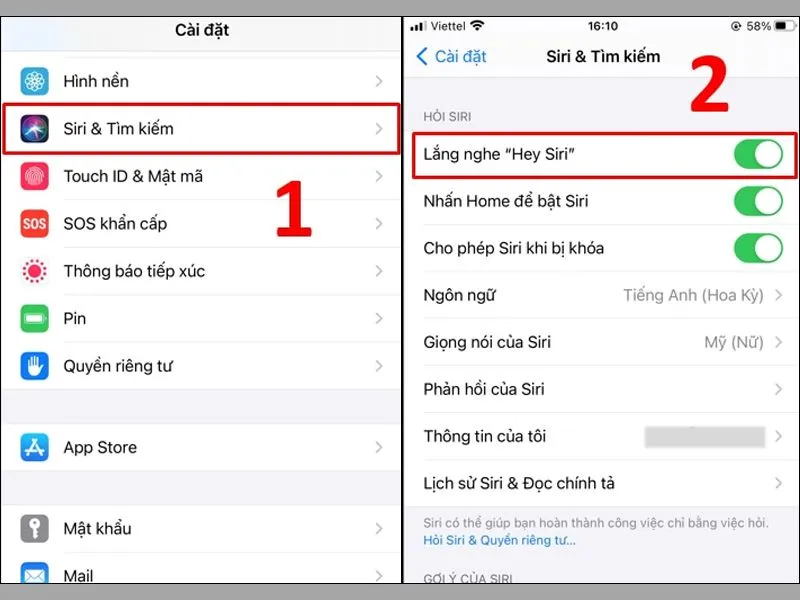 Tắt trợ năng giọng Seri nói trên iPhone của bạn.