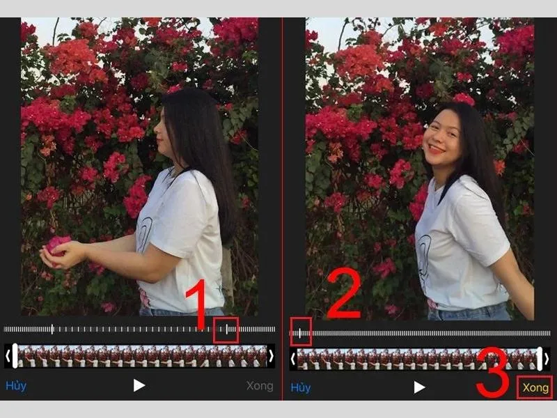 Thay đổi video chậm sang video phát bình thường