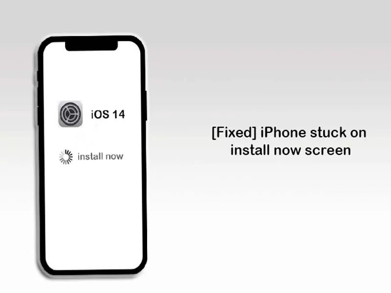 Chọn Install Now để thực hiện cách update iphone